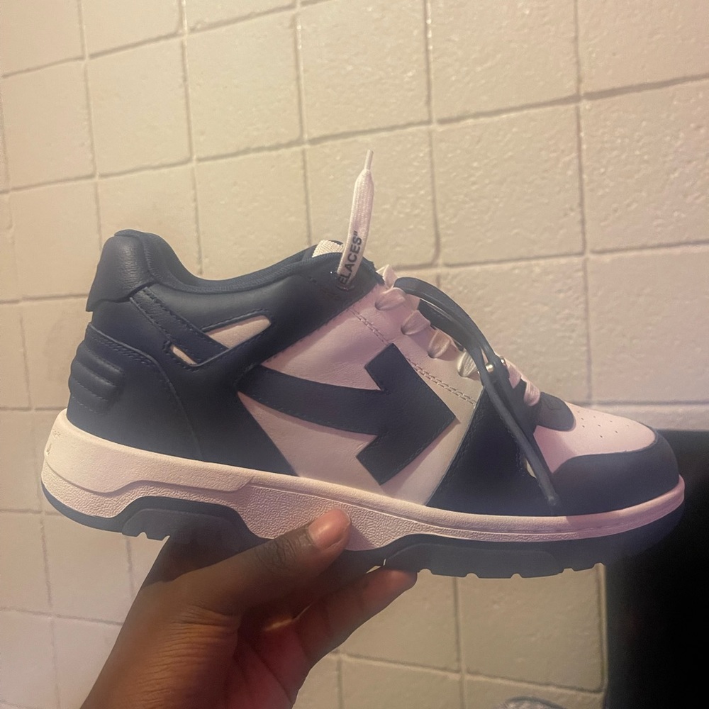 Off-White Out of Office sneakers navy